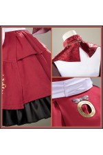 2XXT Cosplay Uma Musume Pretty Derby Red Desire Divine Raiment Race Outfit Cosplay Costume